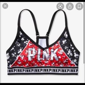 Victoria secret ultimate floral sports bra